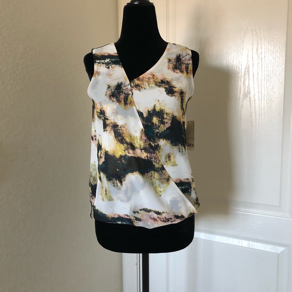 Sleeveless Draped Top